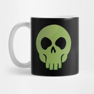Skull - Green Mug